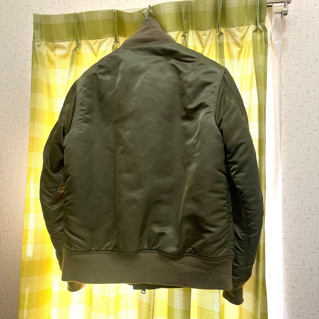 【phigvel】MA-1ジャケット 36サイズ オリーブ