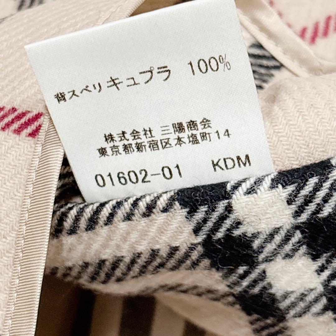 ほぼ未使用✨　バーバリー　トレンチコート　チェック　ライナー　ハニーベージュ　L
