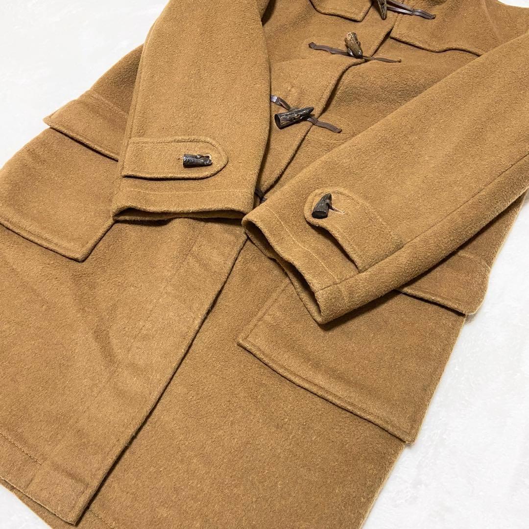 グローバーオール groverall ダッフルコート　茶　ロング　ウール