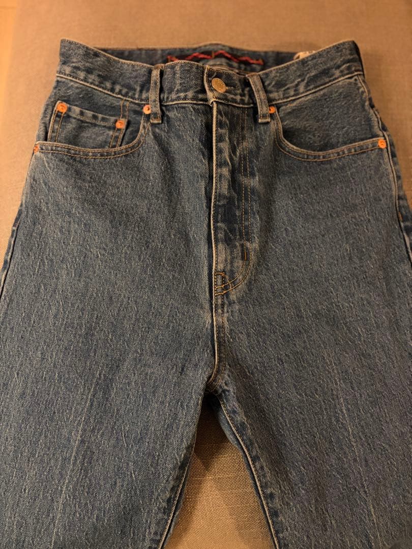 outdoor ULT　デニムブーティー5PKT 36 ブルー　美品