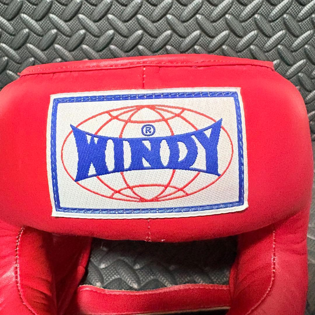 WINDY ヘッドギア フルフェイス レッド （Mサイズ）