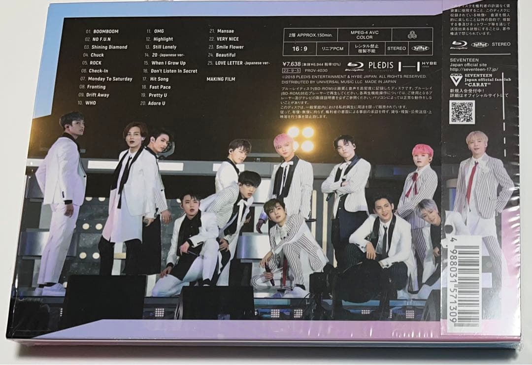 SEVENTEEN Say the name セザネコン Blu-ray