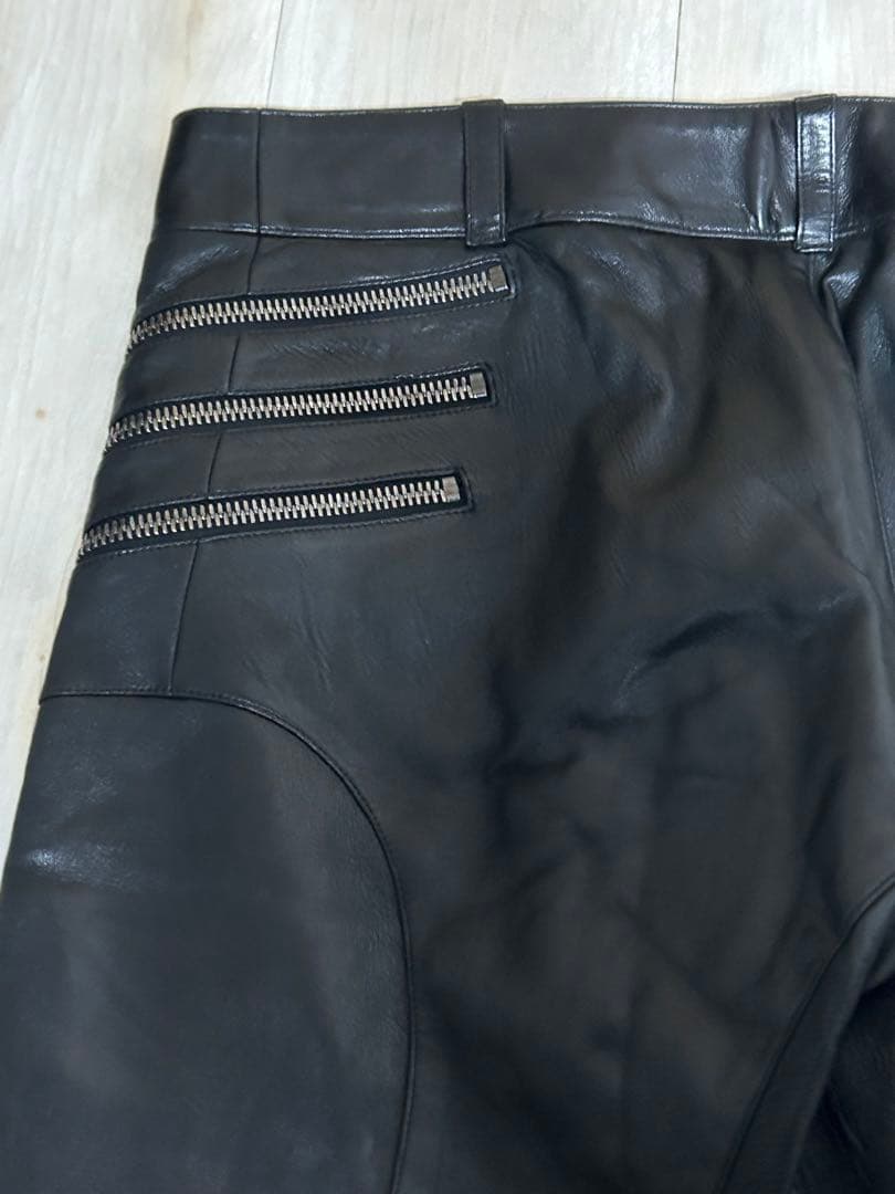 Gianni versace レザーパンツ
