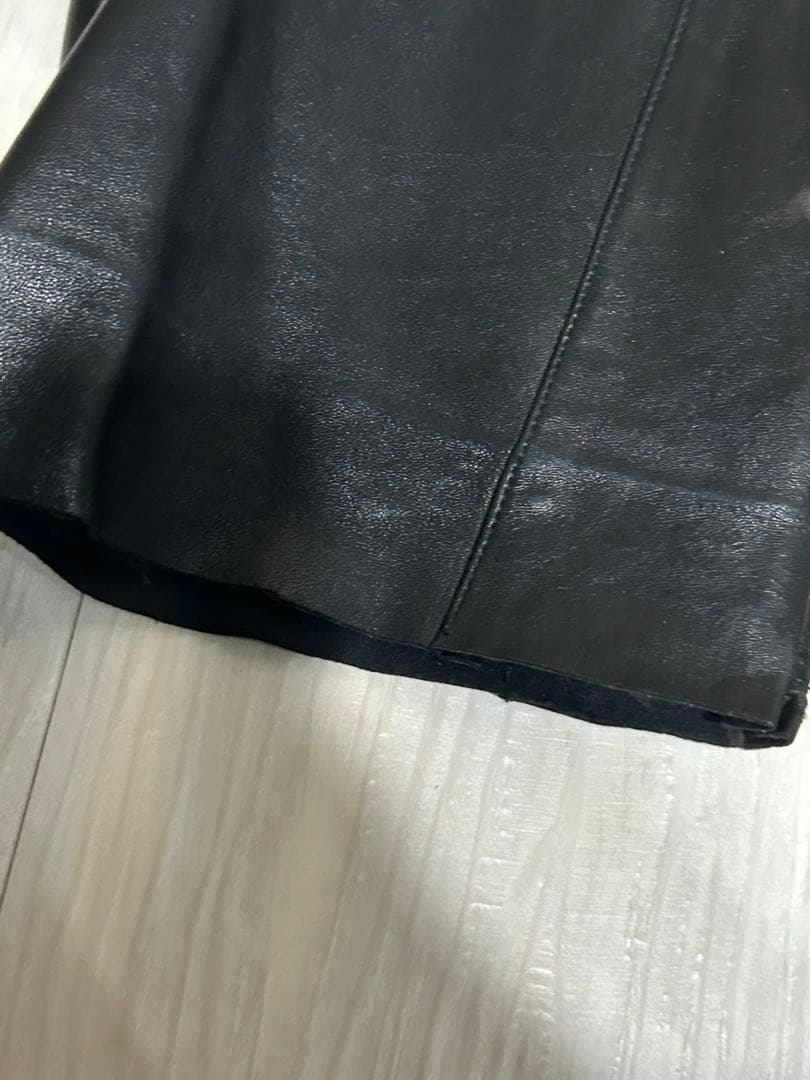 Gianni versace レザーパンツ