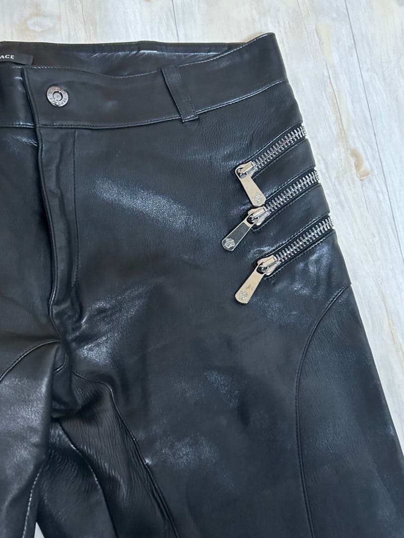 Gianni versace レザーパンツ