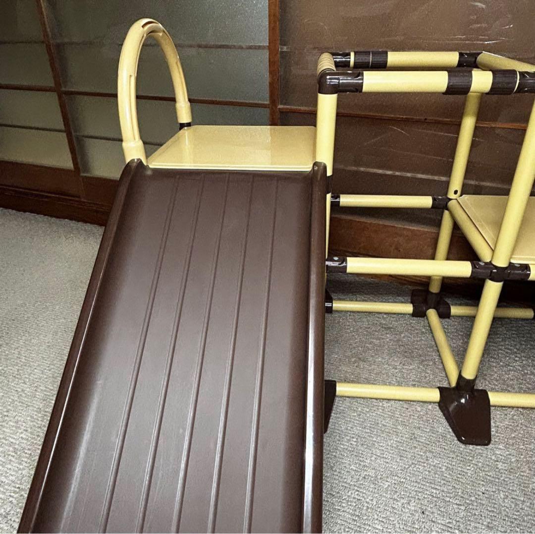 【美品】野中製作所 かんたんおりたたみ2段ジム ロングスロープ
