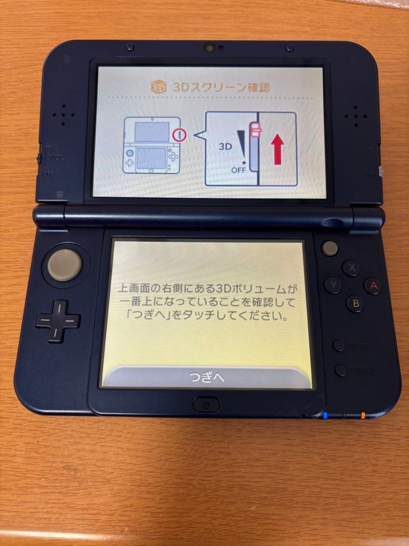 New Nintendo 3DS LL ネイビー　おまけソフト