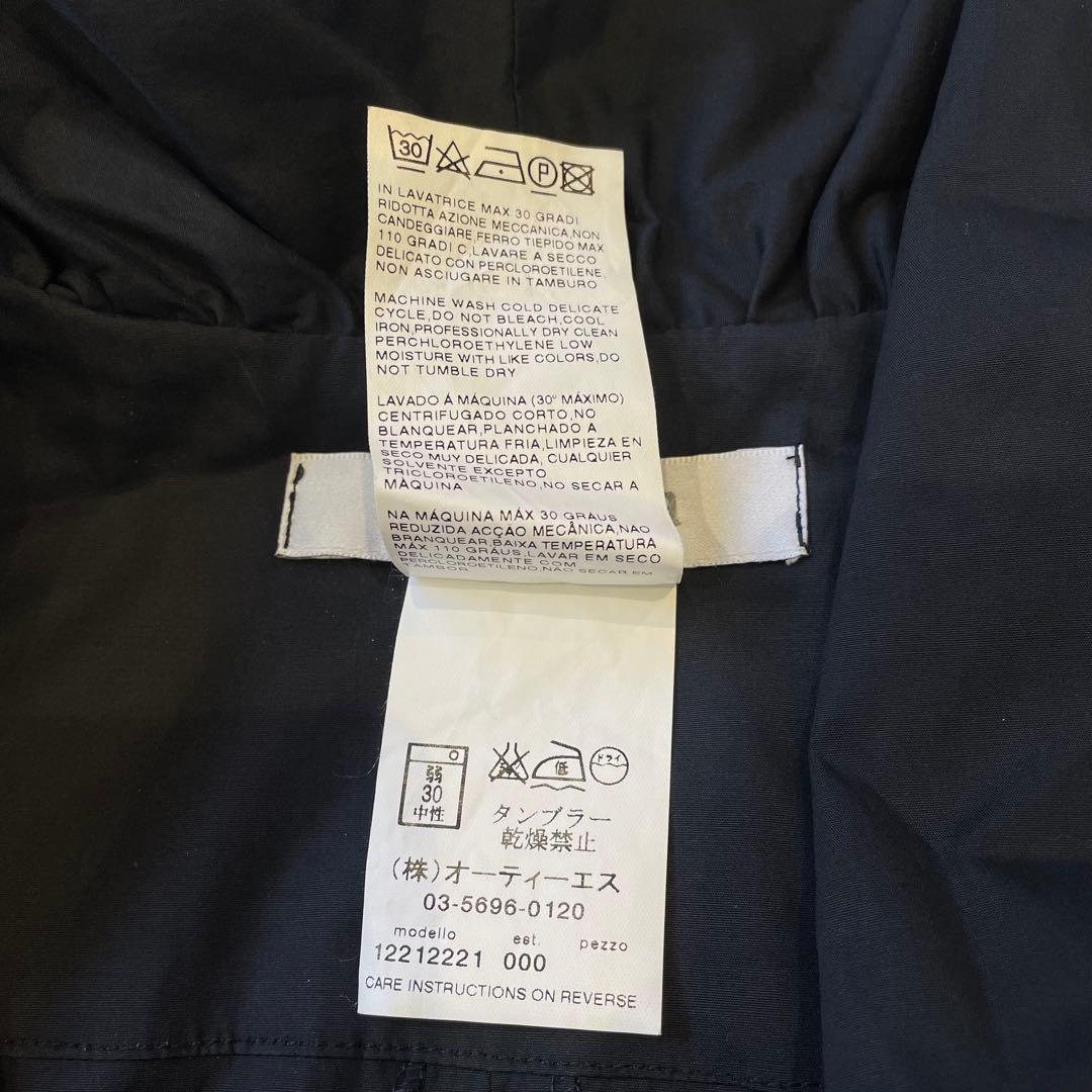 MaxMara マックスマーラ ワンピース 白タグ フリル ショールカラー 40