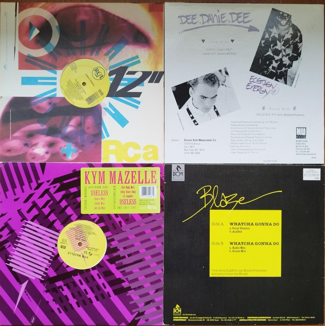 送料無料 超レアHOUSE/GARAGE系12インチ20枚まとめ売り#DANCE