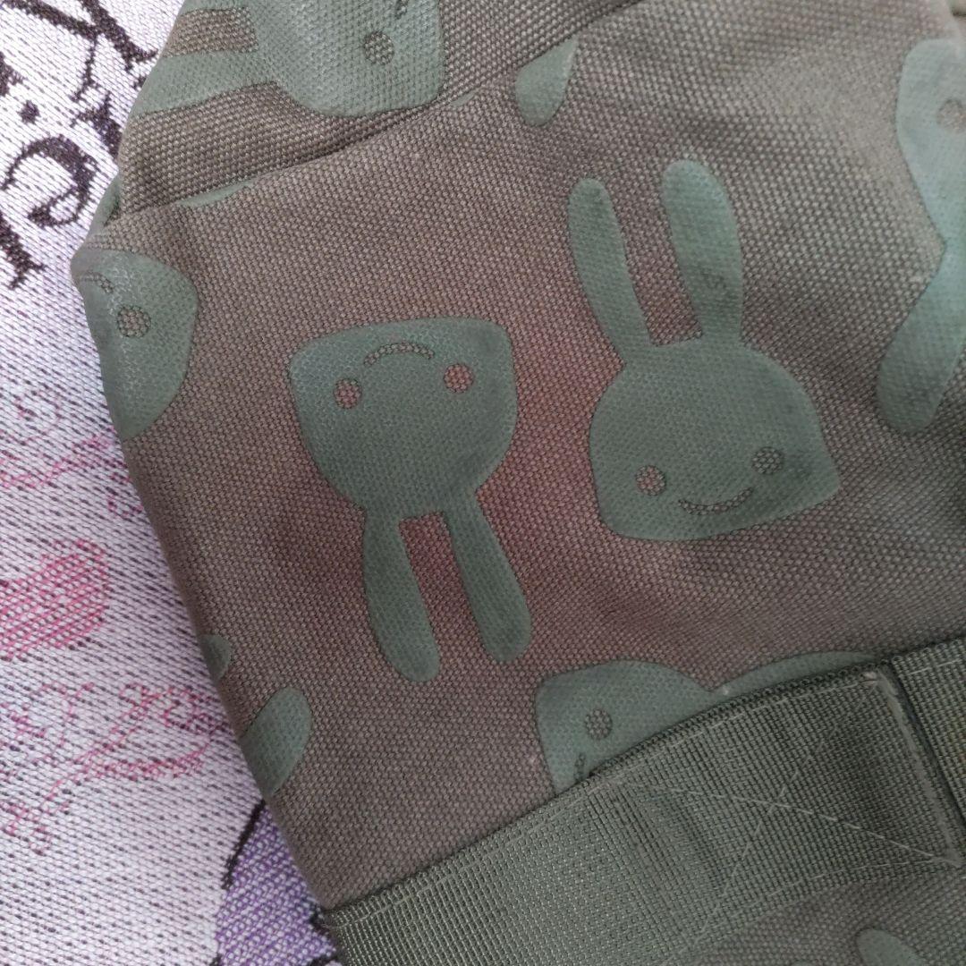 CUNE ウサギ柄 ボストンバッグ