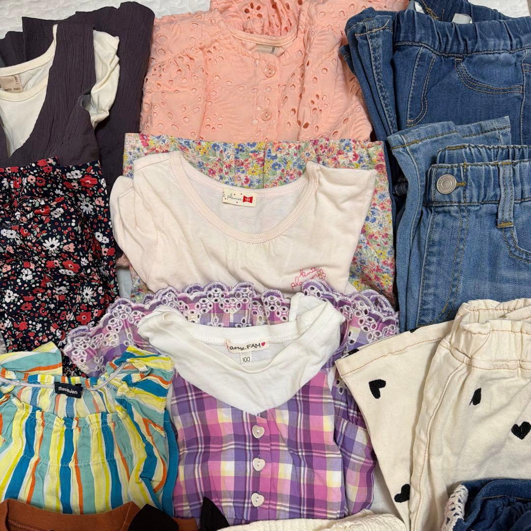 ❣️ひ*❣️子供服　女の子　春夏服　まとめ売り　100センチ　43点セット