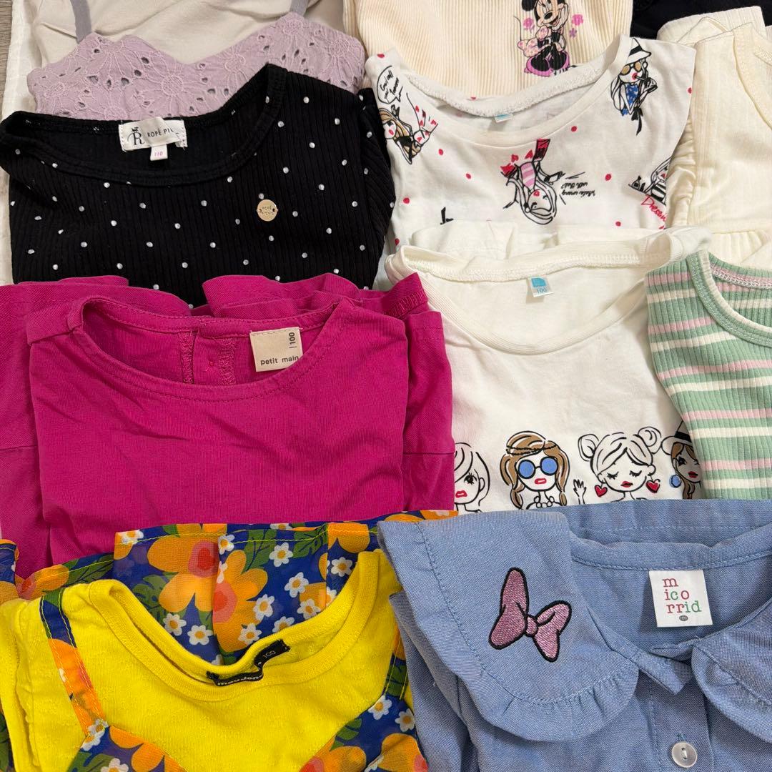 ❣️ひ*❣️子供服　女の子　春夏服　まとめ売り　100センチ　43点セット