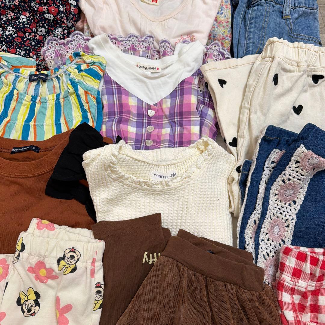 ❣️ひ*❣️子供服　女の子　春夏服　まとめ売り　100センチ　43点セット