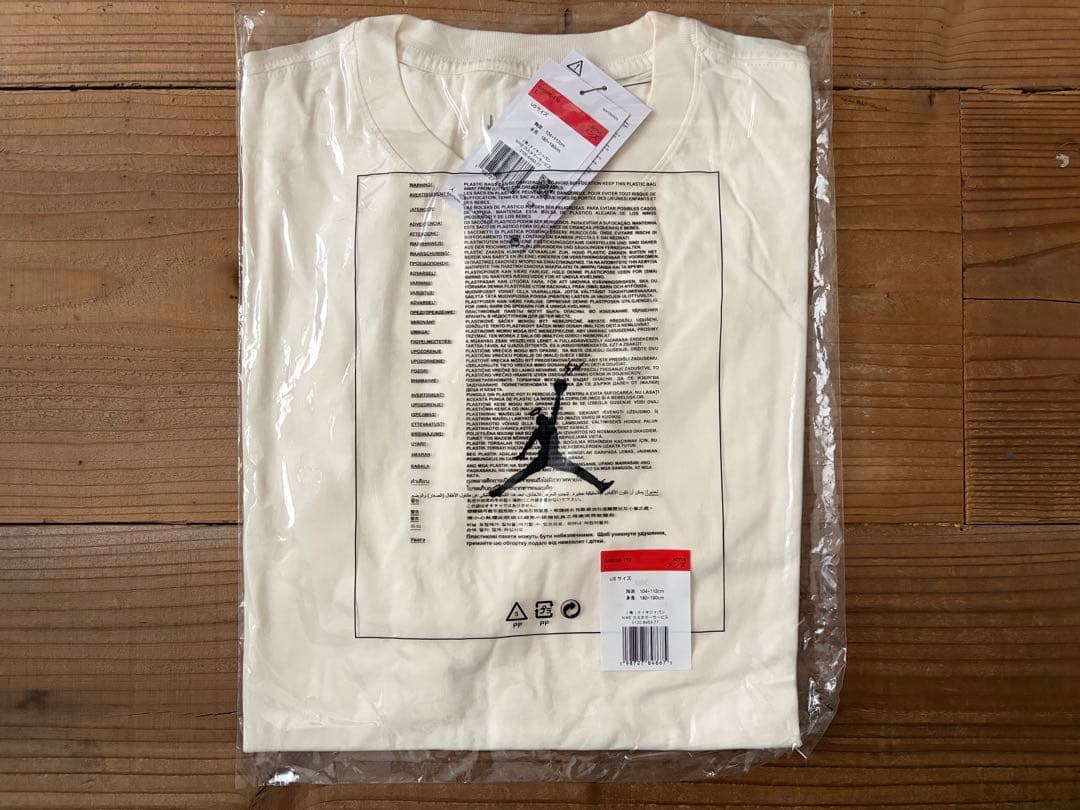 トップス L Nike Jordan x FRAGMENT x UNION Tee