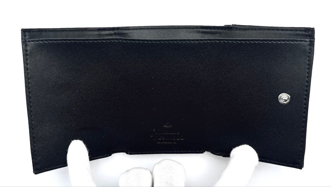 【新品✦最高】Vivienne Westwood ミニ財布 型押し 黒 大人気
