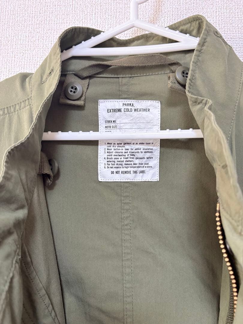 FREAKS STORE カーキ　M-65 コート ライナー付き