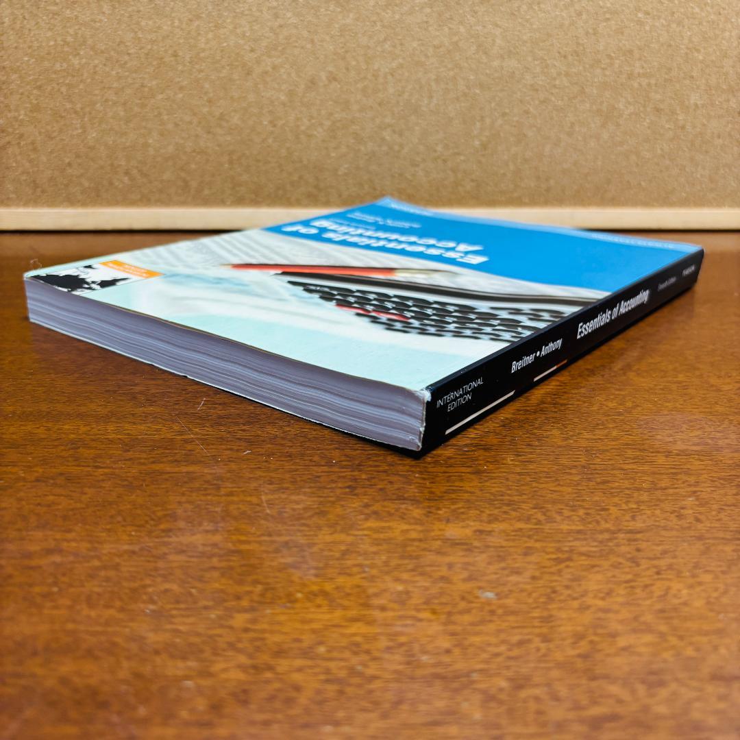 【英字版 テキスト】 Essentials of Accounting