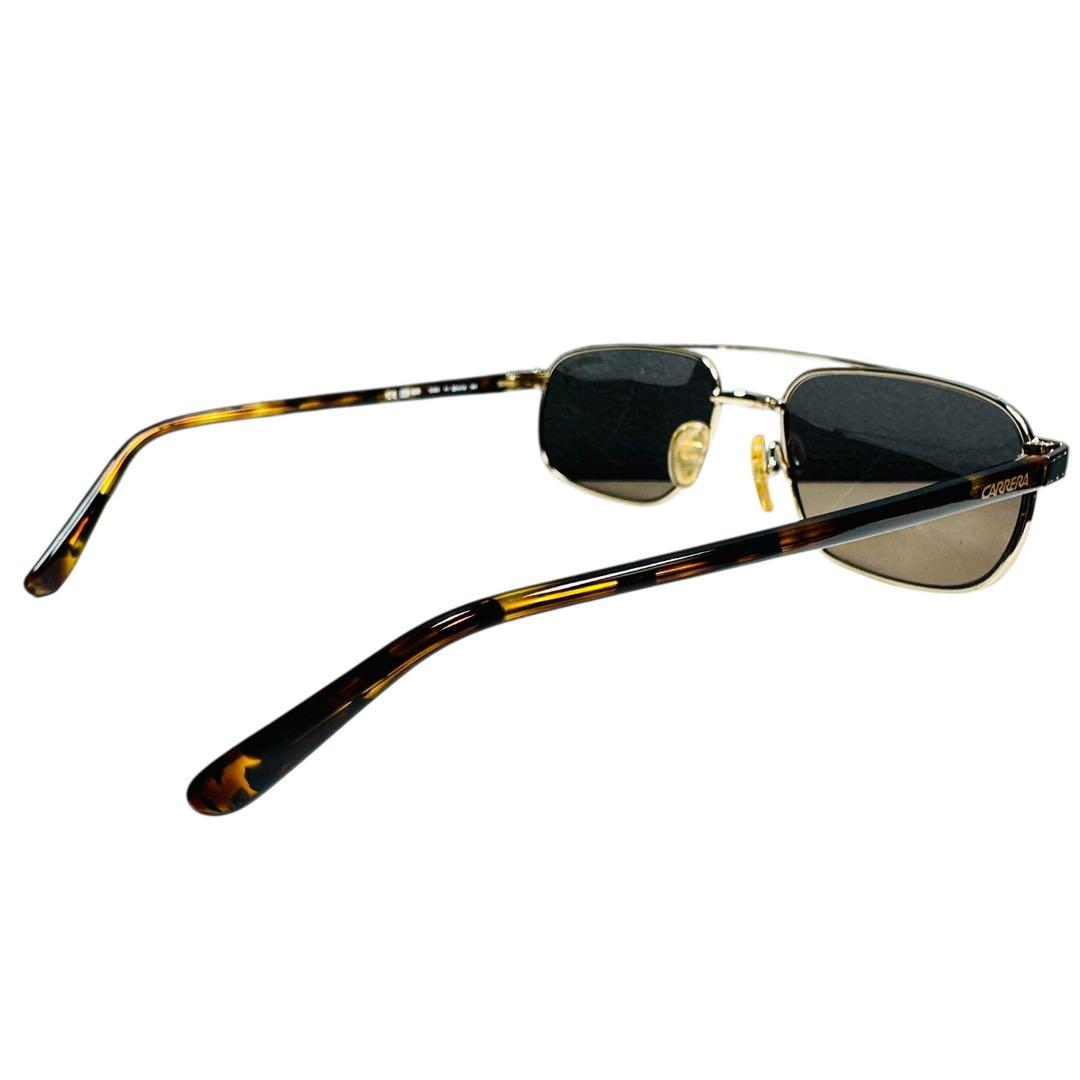 美品 カレラ CARRERA サングラス 5568 べっ甲 ゴールド 洗浄済