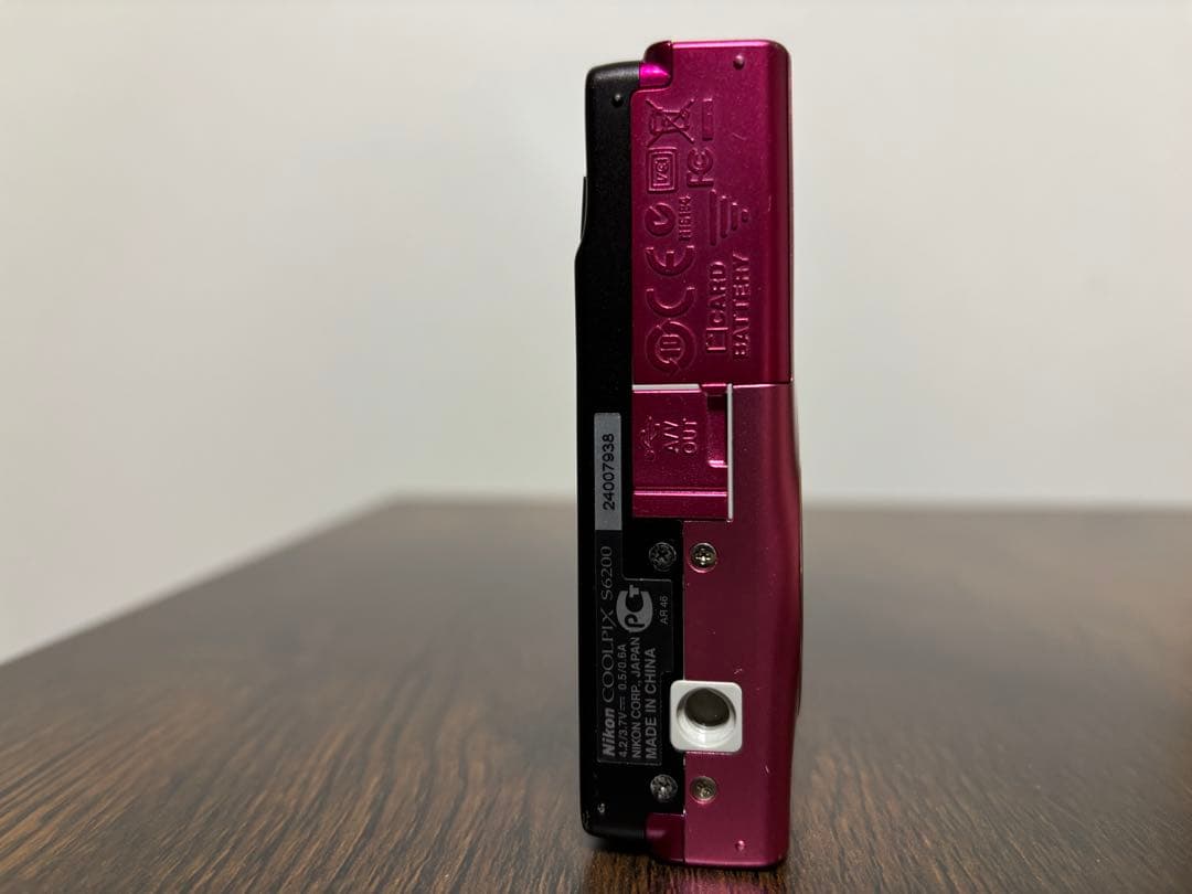 【人気のピンク】Nikon COOLPIX S6200