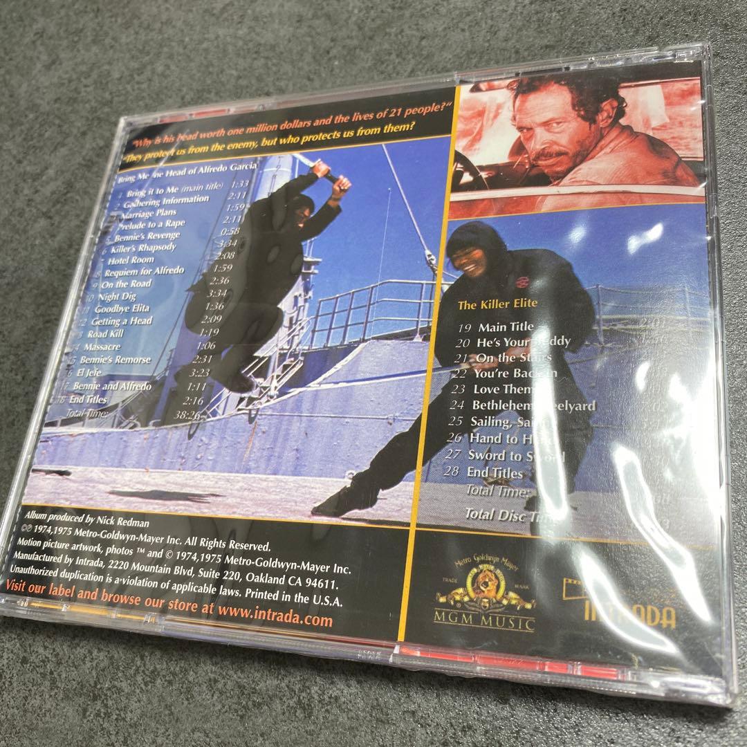 廃盤　オリジナルサウンドトラックCD「ガルシアの首/キラーエリート」