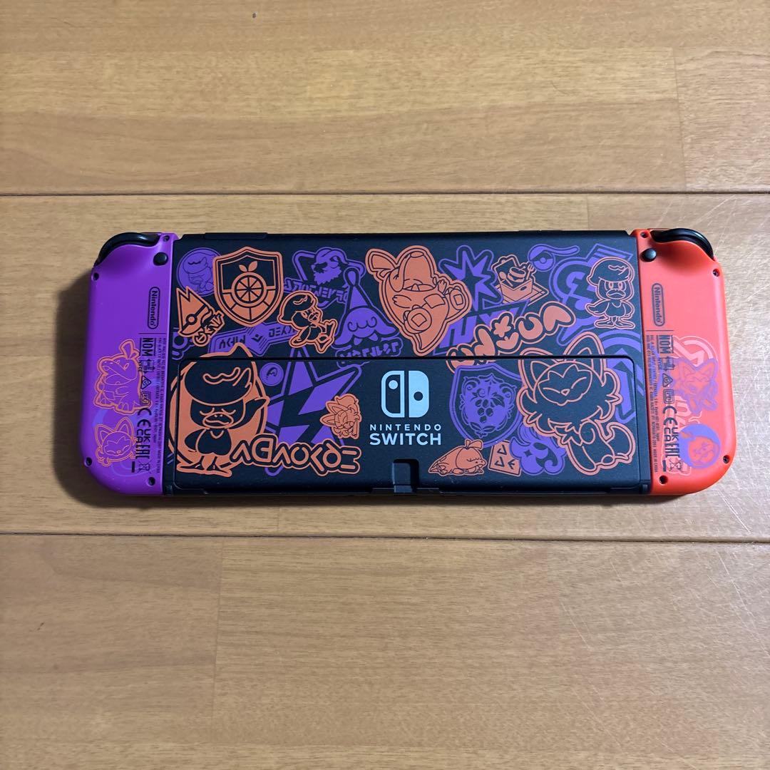 Switch Nintendo Switch 有機ELモデル スカーレット・バ…