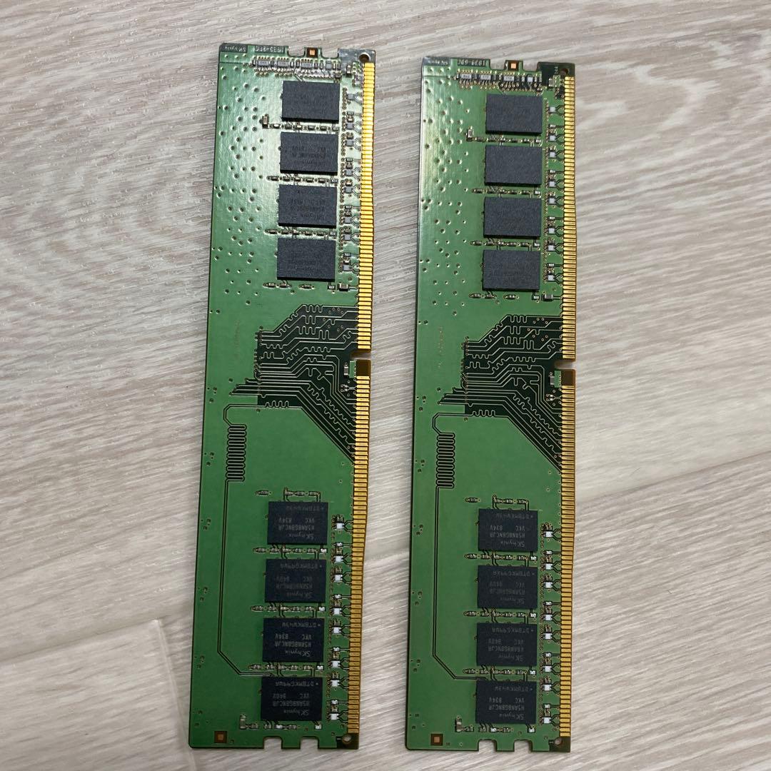 PC用メモリ DDR4-2666　8GB×2枚　合計16GB