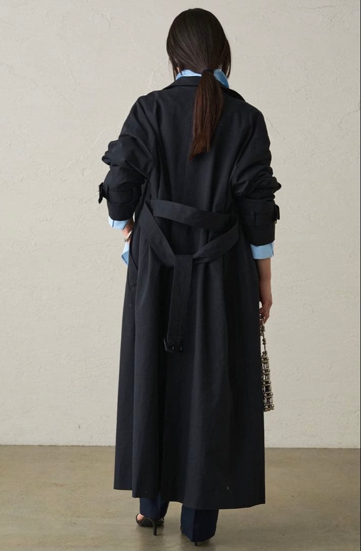 新品未使用Loungedressスタンドトレンチコート