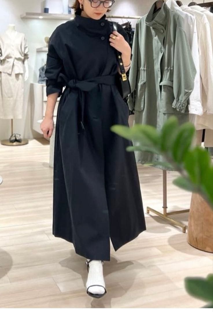新品未使用Loungedressスタンドトレンチコート
