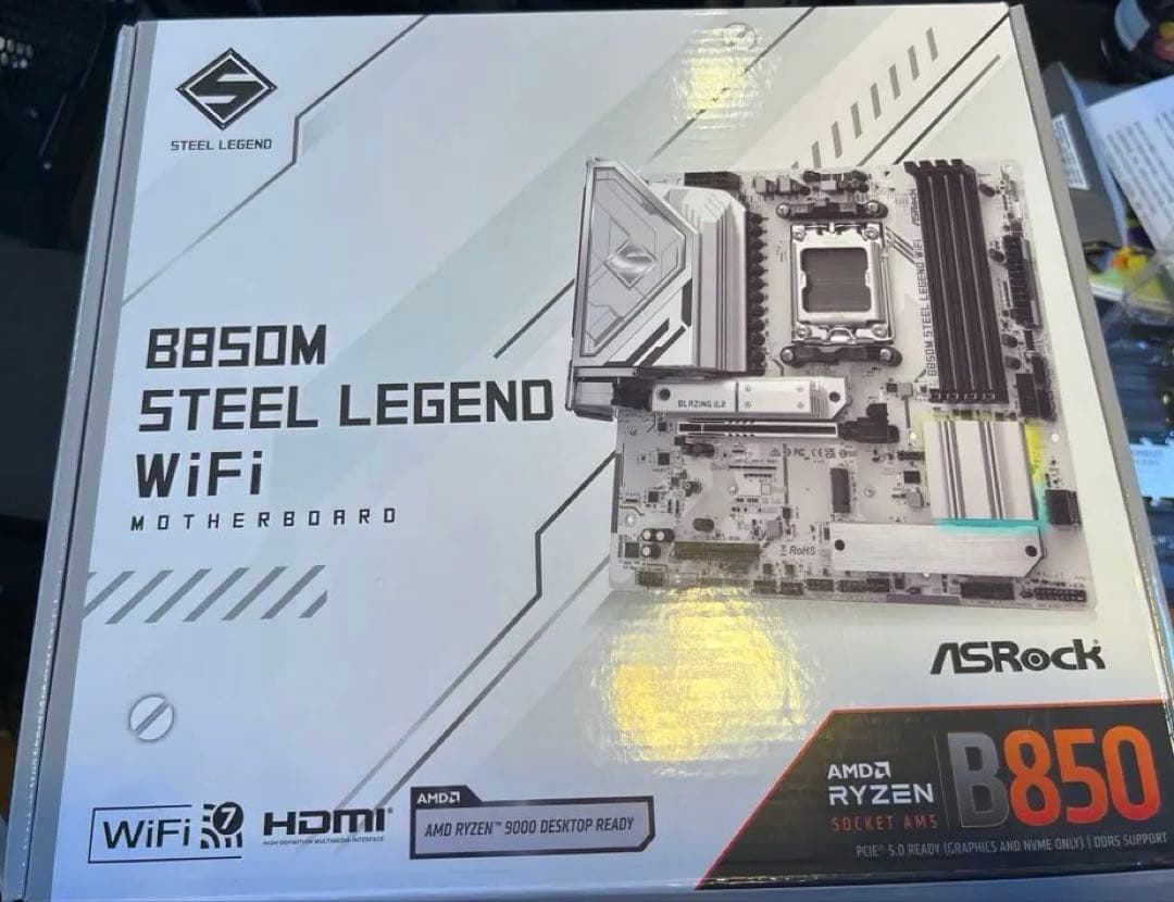 ASRock B850m Steel Legend WiFi マザーボード