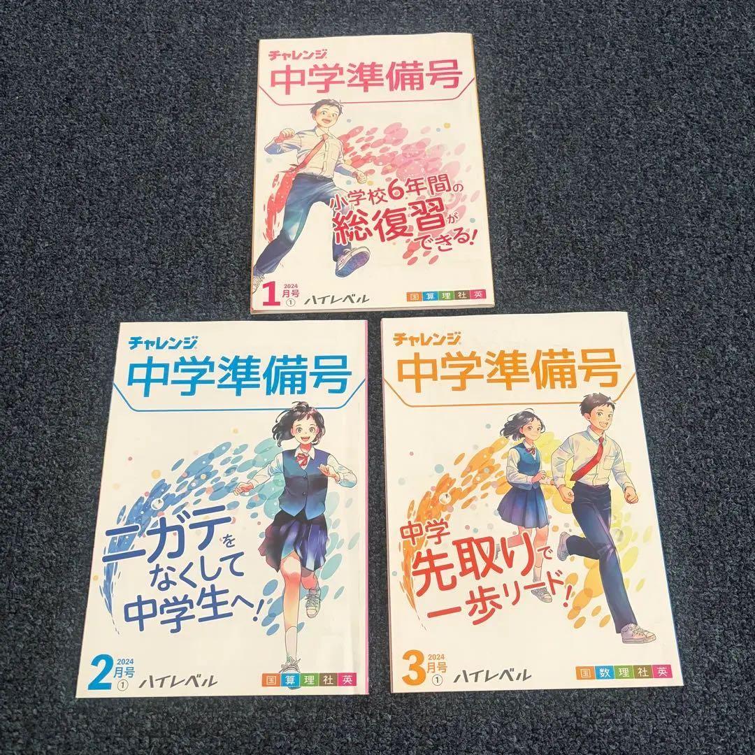 【未使用】チャレンジ 6年生 10ヶ月分　2023年度版　進研ゼミ小6 ベネッセ
