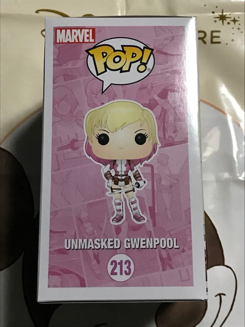 FunkoPop！213 UNMASKED GWENPOOL