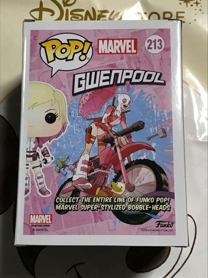 FunkoPop！213 UNMASKED GWENPOOL