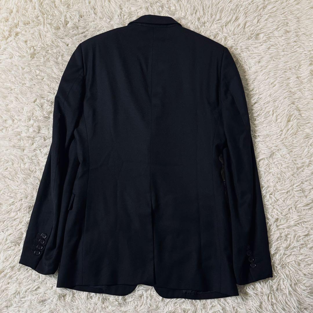 【美品 現行】ディーオル　カシミヤ混　裏地CDアイコン　セットアップ　黒