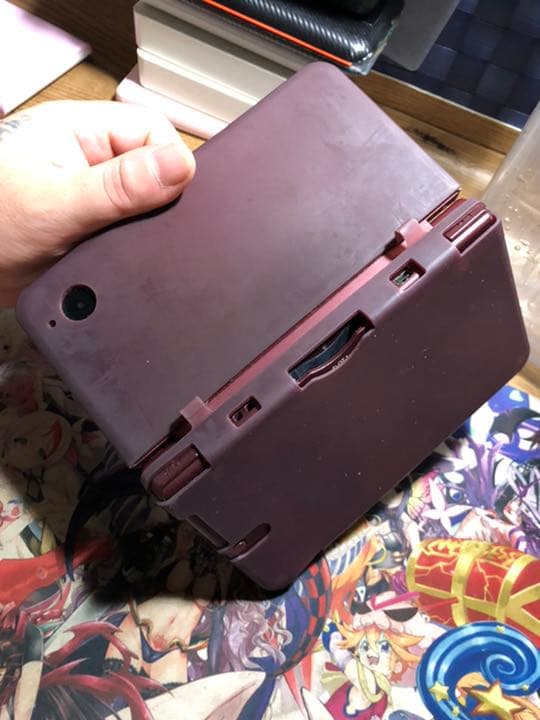 ニンテンドー DSi LL ワインレッド
