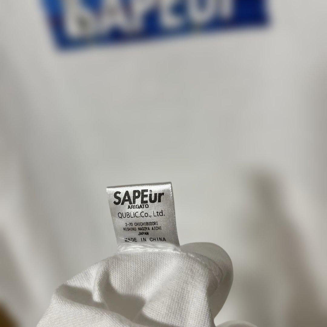 SAPEur Smoking kills Tシャツ ホワイト FR2 サプール