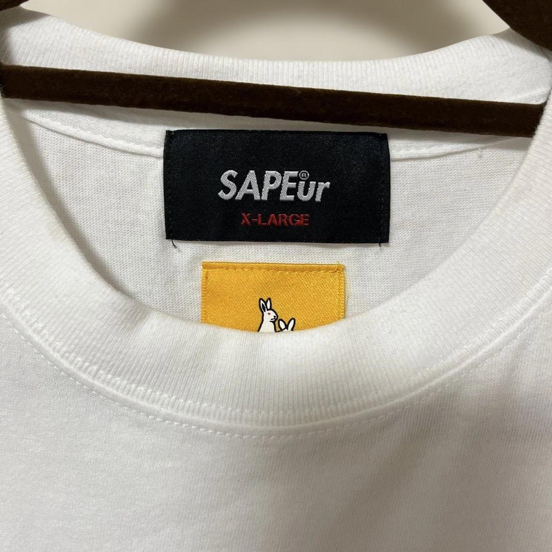 SAPEur Smoking kills Tシャツ ホワイト FR2 サプール