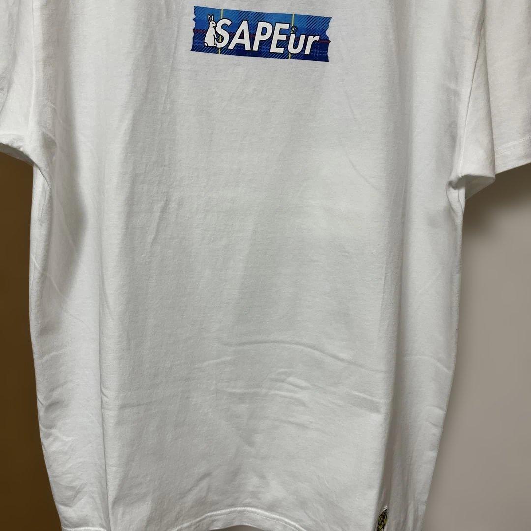 SAPEur Smoking kills Tシャツ ホワイト FR2 サプール