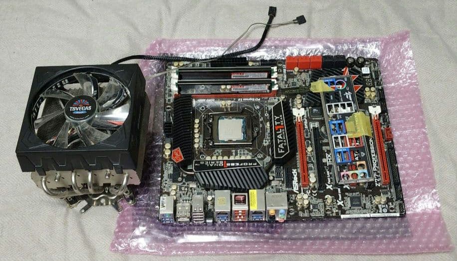 Z77マザー+cpu i7 3770K+定番クーラー+メモリ16G