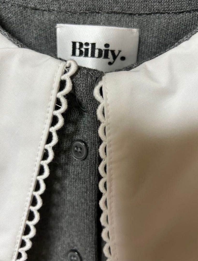 Bibiy. PATTY PILGRIM TOP グレー　grey