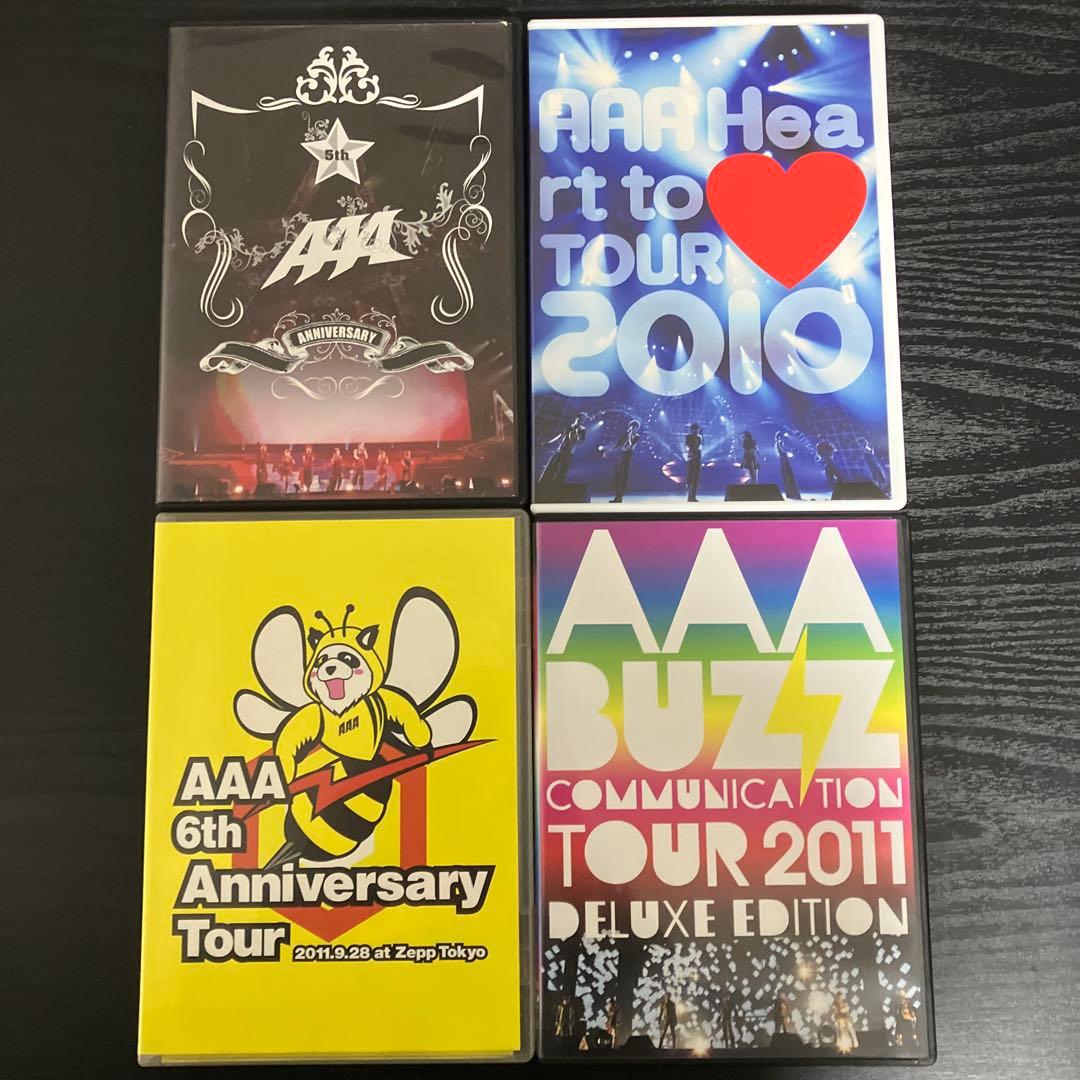 AAA ライブDVD LIVE TOUR まとめ売り　12種