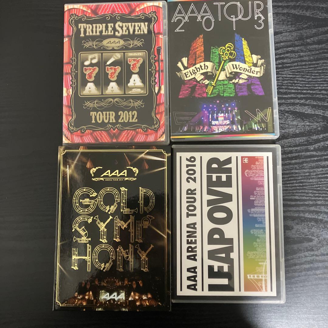 AAA ライブDVD LIVE TOUR まとめ売り　12種