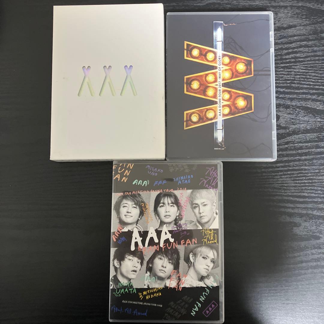 AAA ライブDVD LIVE TOUR まとめ売り　12種