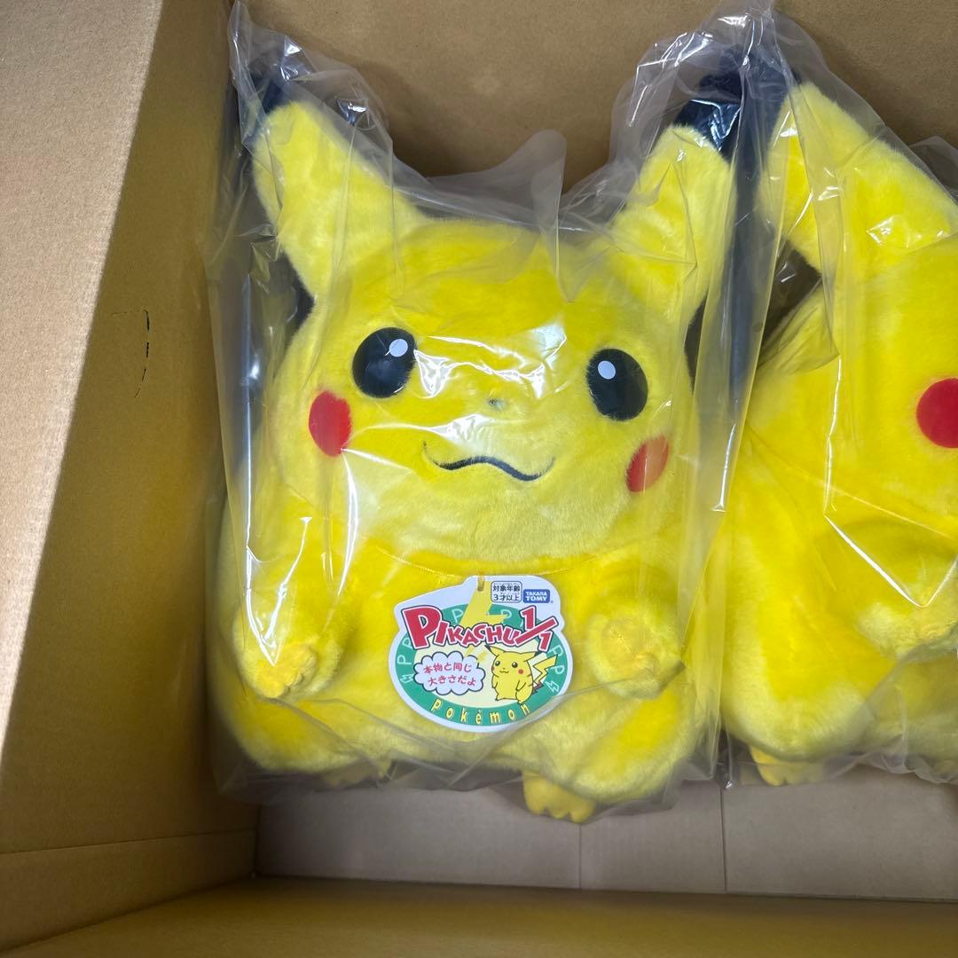 新品 2個セット ポケットモンスター ポケモン30周年記念 おかえり！ピカチュウ