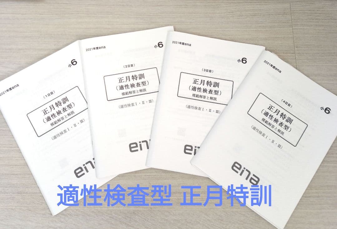 【都立中受験対策】適性検査型特訓 正月特訓 2021〜2022年実施