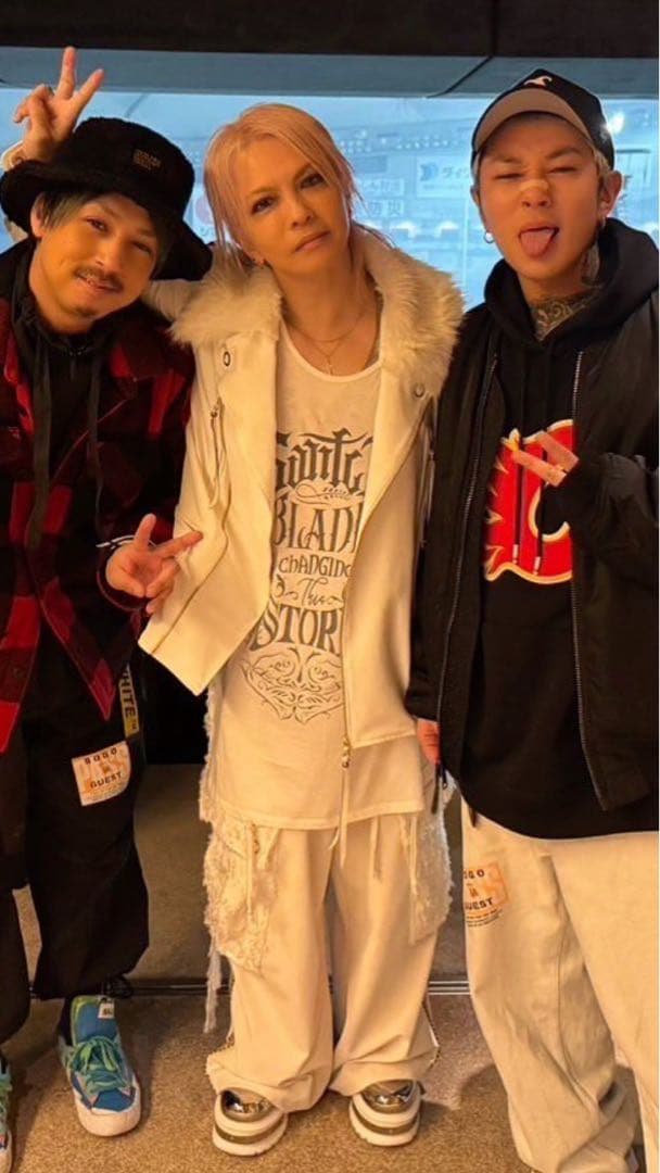 HYDE着　SWITCHBLADE STORY T/TOP スイッチブレード白