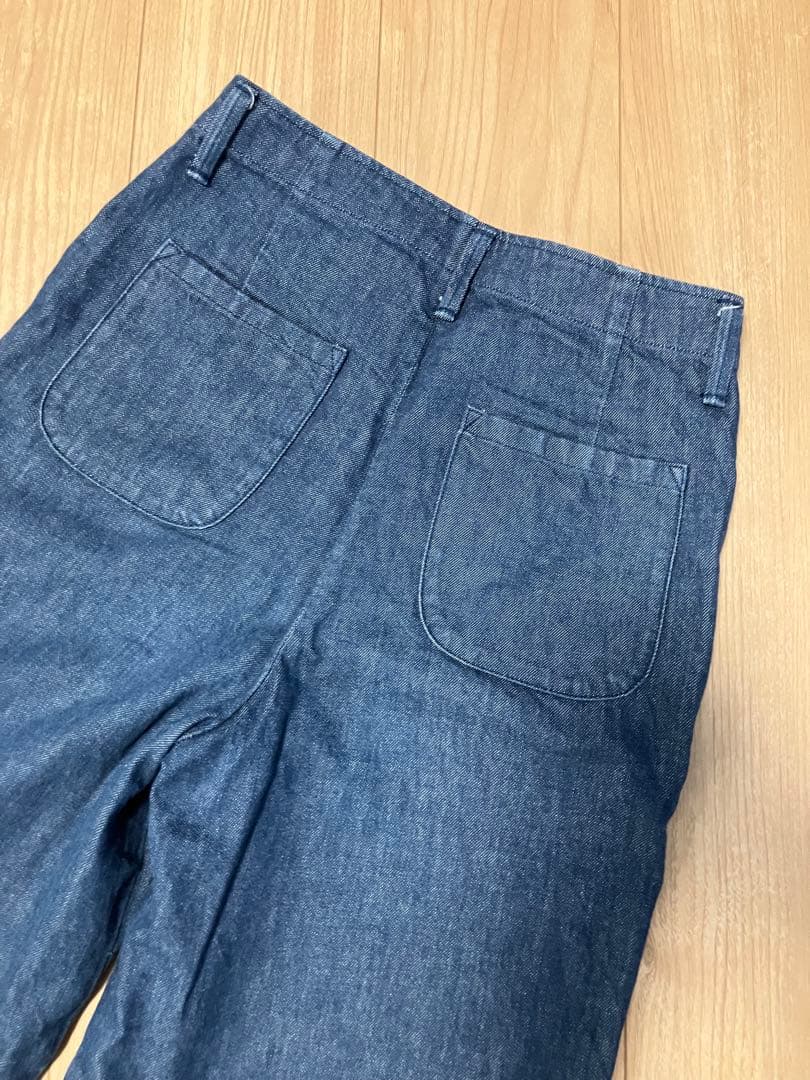 すずちゃん 45R　デニム　レディース　ワイドパンツ0フォーティーファイブ