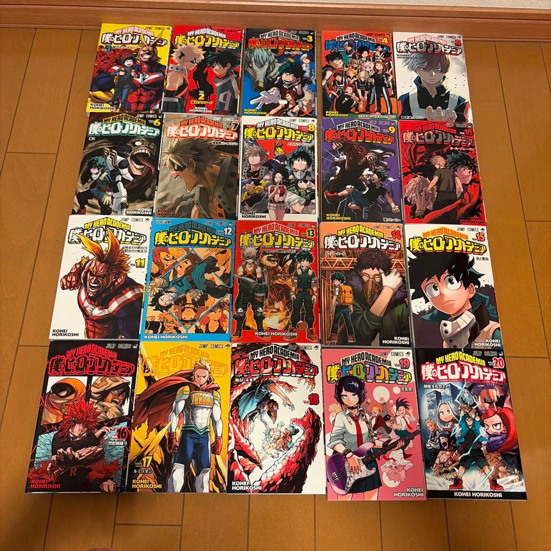 僕のヒーローアカデミア全42巻＋小説2冊＋アニメコミックス
