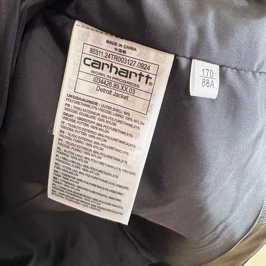 ジャケット・アウター Carhartt WIP Detroit Leather Jacket Faux