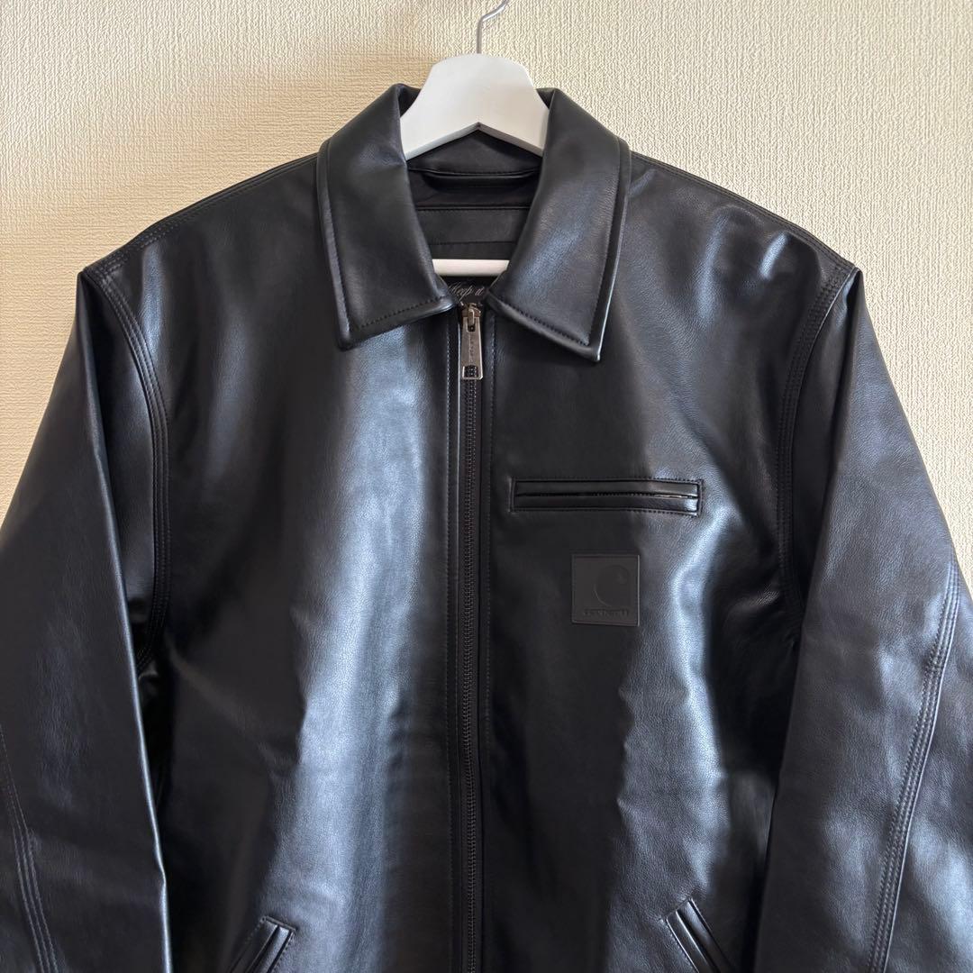 ジャケット・アウター Carhartt WIP Detroit Leather Jacket Faux