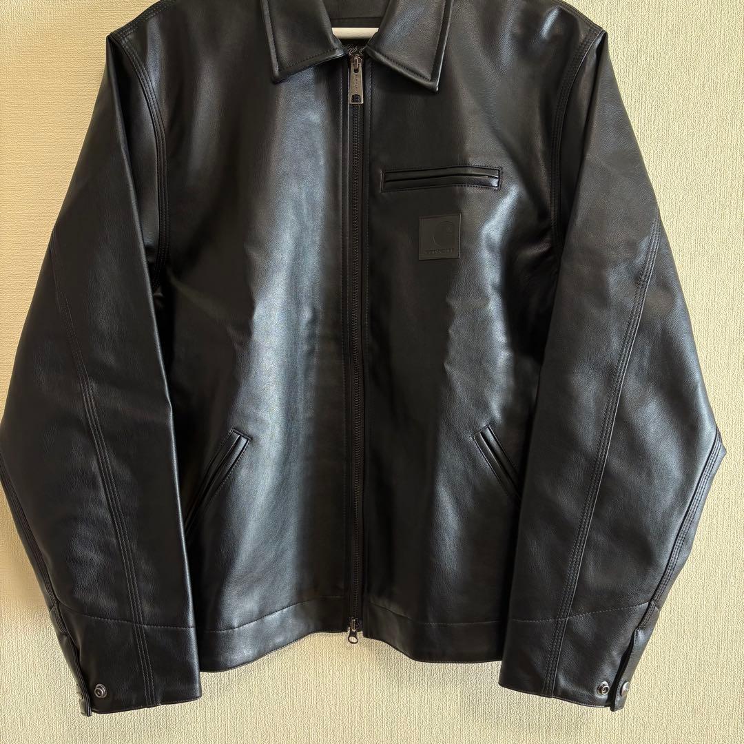 ジャケット・アウター Carhartt WIP Detroit Leather Jacket Faux